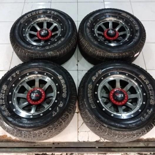 VELG MOBIL ZEN MC R17X9 PCD 6X139 BAN MAXXIS 265/70R17 FORTUNER HILUX