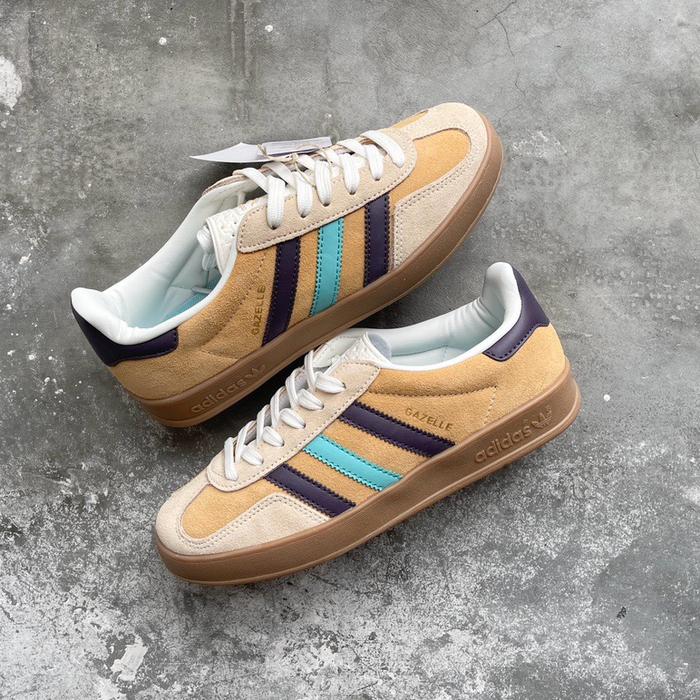 Sepatu Gazelle Indoor Brown Purple