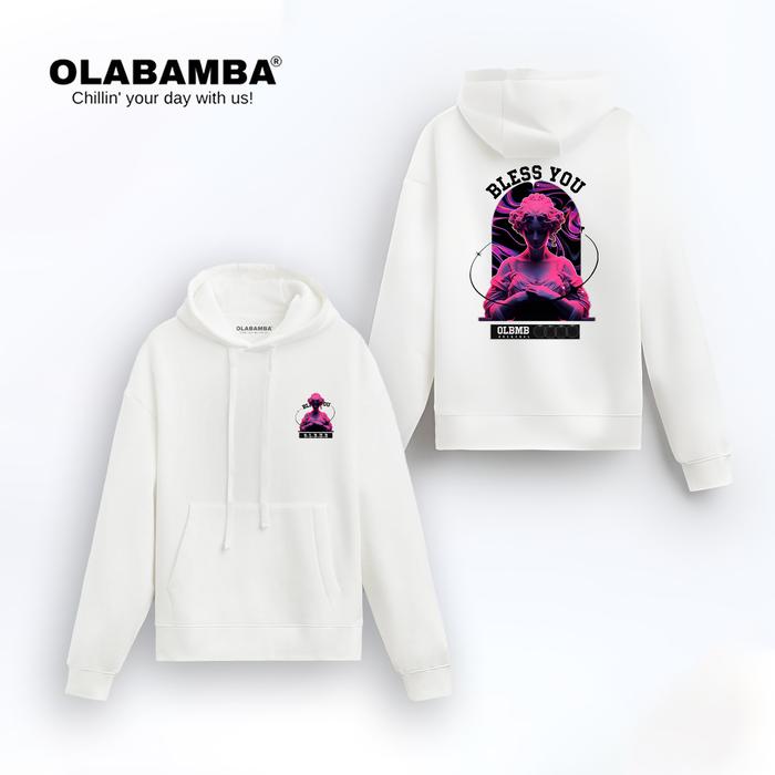 Hoodie Distro Pria Wanita 3D Bless You - Hoodie Pria Wanita Distro