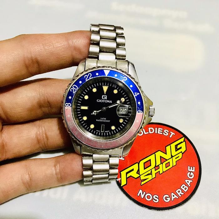 Jam tangan giotona diver pepsi