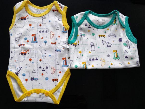 Ichigo Romper C3 VV S/L (Premie+NB) Big Digger Z068