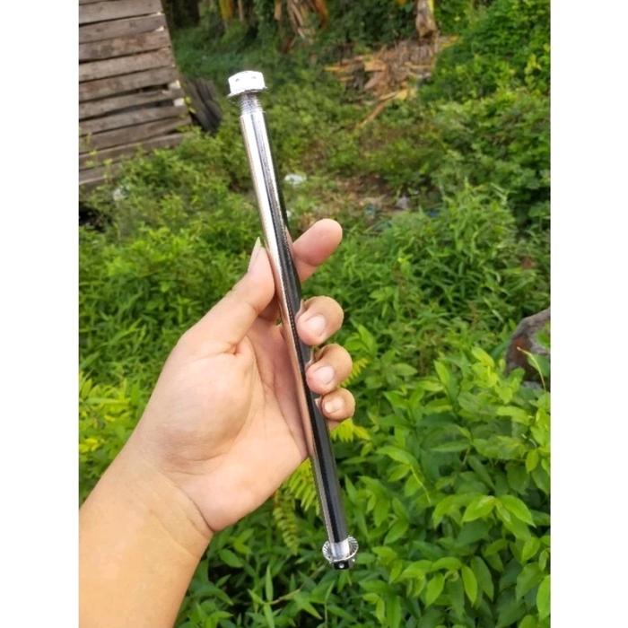 As Roda Belakang GL Megapro Tiger Rx King Arm Kaze Panjang set Boshing