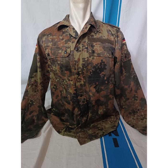 Kemeja BDU PDL loreng Flecktarn Jerman Army (14)