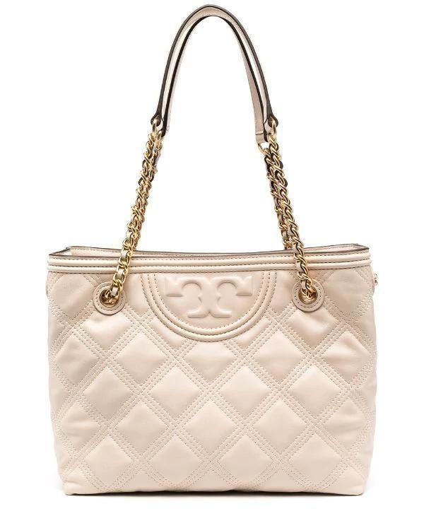 Shoulderbag T B Fleming Soft Tote New Cream