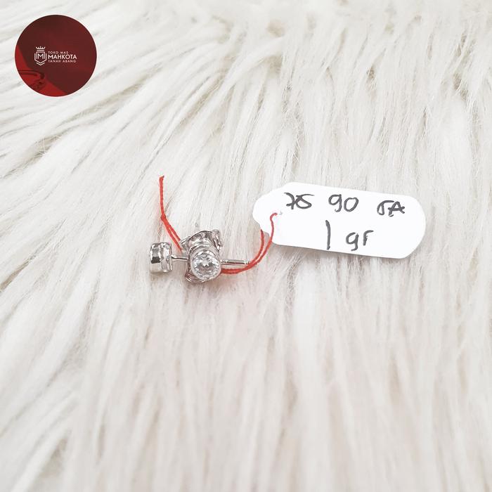anting ad 1 emas kadar 75% berat 1gram