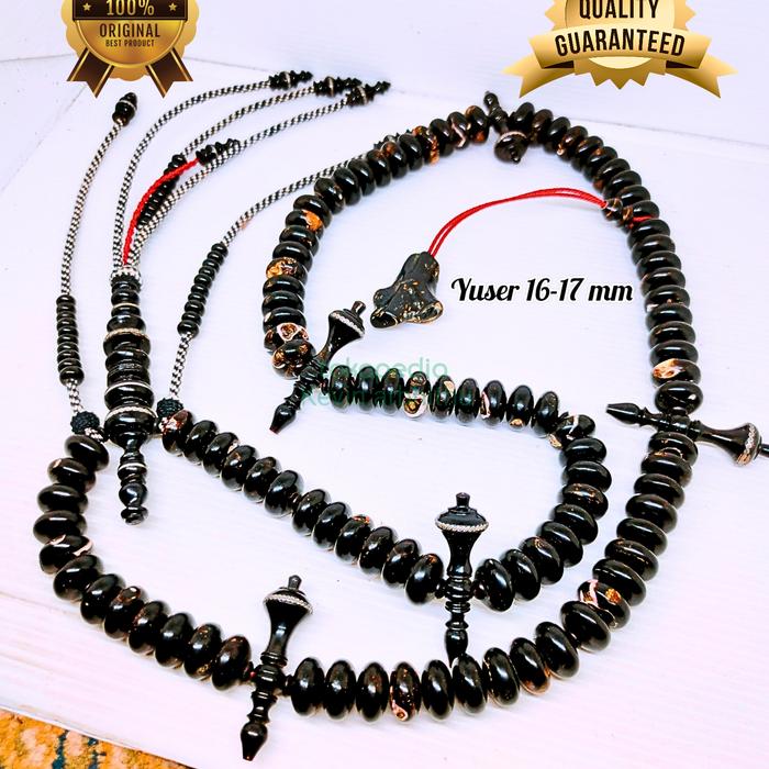 TASBIH TIJANI LIMITED EDITION YUSER LAUT MERAH SUPER SIZE 16 MM