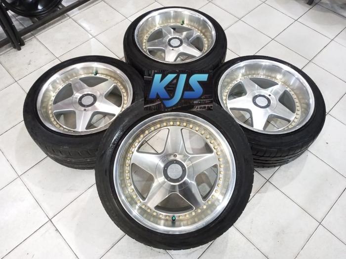 Velg Racing Celong Bekas R17 OZ Futura Pcd 5x100 5x114 Ban 215/55 R17