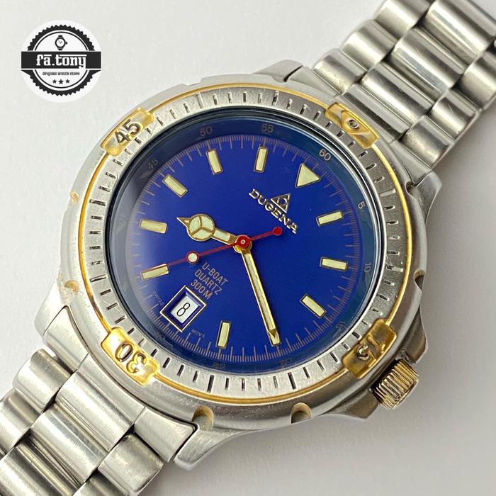 Vintage Diver Watch DUGENA U-Boat swiss made