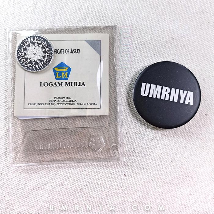 Koin Silver 1 Dirham LM Antam bersertifikat Coin Logam Perak