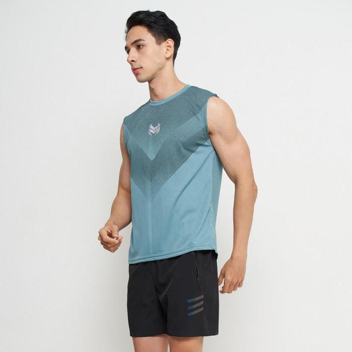 Hot Sale - Atasan Singlet Kaos Dalam Badminton Olahraga Pria Baju