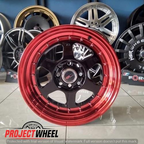 Velg Mobil Sigra Ayla Avanza Freed Livina Brio Calya Sigra Yaris Jazz RUMOI HSR Ring 16X75/85 PCD 8X
