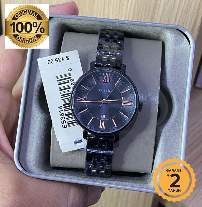 [ ORIGINAL ] Es3614 Jacqueline Black 36mm Fullset Tinbox