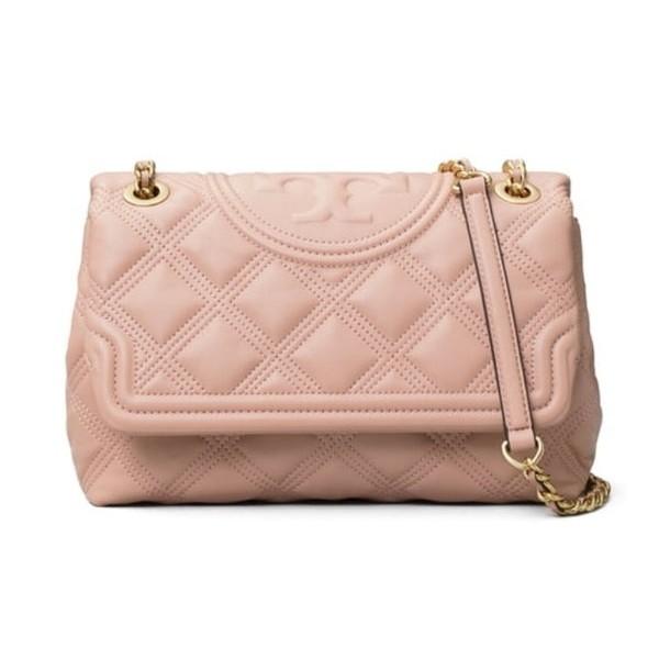 Tas T B Soft MEDIUM Fleming Convertible Shoulder Bag Pink Moon