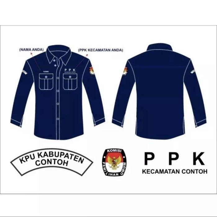 Seragam PPS KPPS BAJU SERAGAM KEMEJA PPS KPPS 2024 PPS