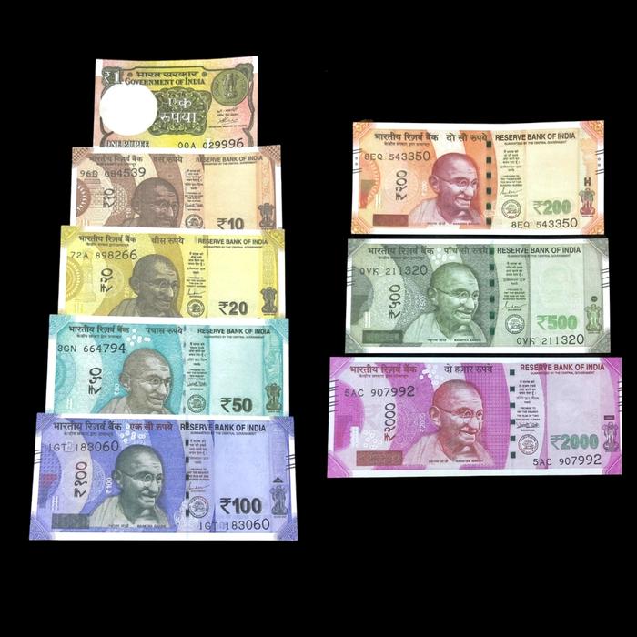 Set Uang Rupee India (2016~) Souvenir Replika