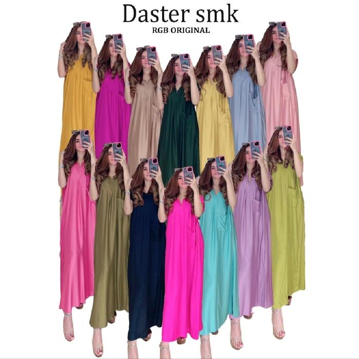 Daster SMK Polos RGB