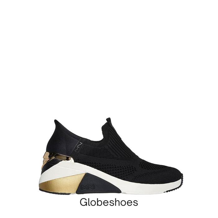 SKECHERS MARK NASON WEDGE BLACK