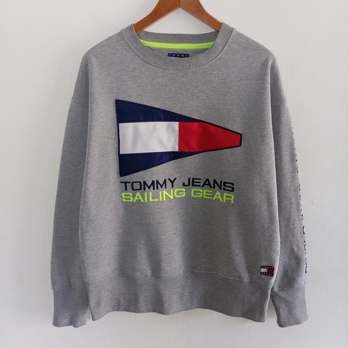 crewneck sweater vintage Tommy Jeans sailing gear
