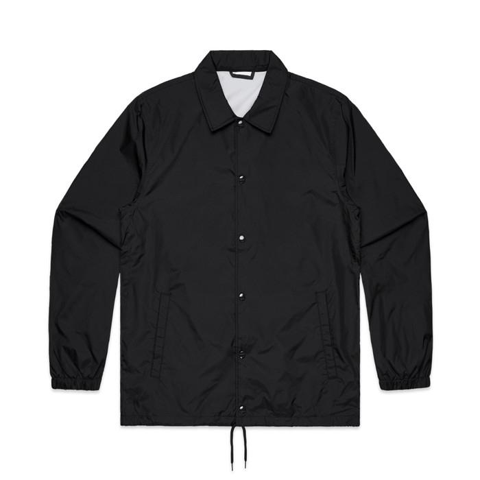 CUCI GUDANG Jacket Coach Windbreaker HITAM DAN NAVY Polos Murah Parasut Jaket Coach Pria Bisa custom
