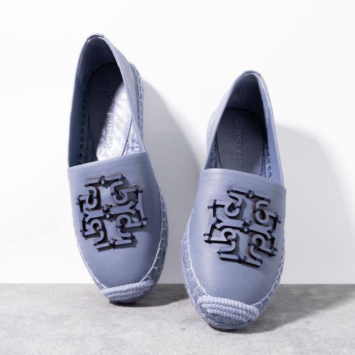TORY BURCH Ines espadrilles espa Spring Lotus Blue