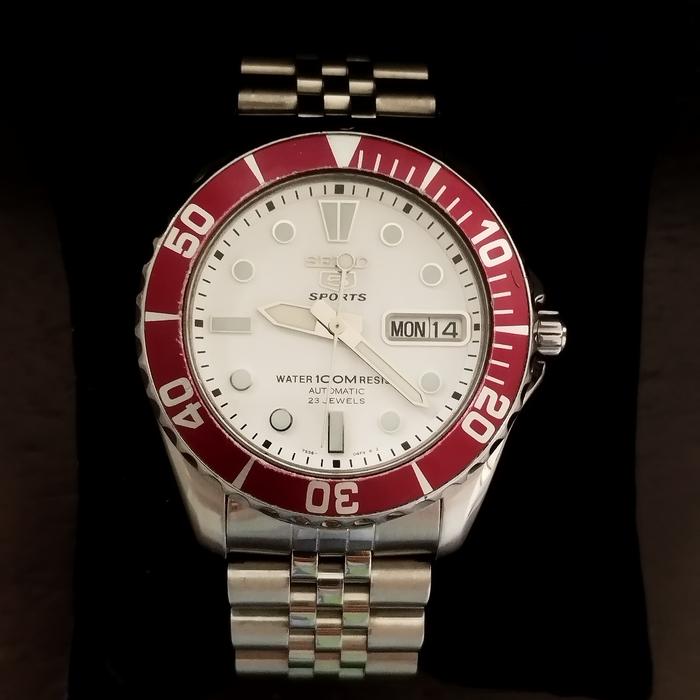 Seiko 5 Sports SNZF25K1 no SKX SKZ SNXS SNX