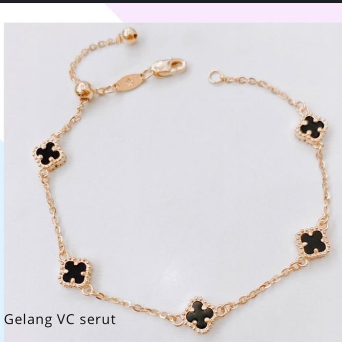 gelang serut emas