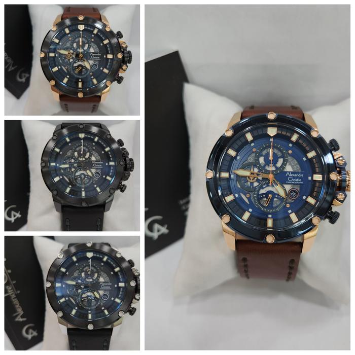 Jam tangan pria Alexandre Christie AC 6564 AC6564 AC 6416 AC6416