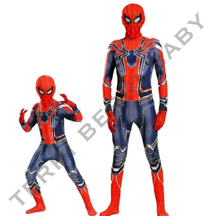 BAJU SPIDERMAN BAJU KOSTUM SPIDERMAN BAJU PREMIUM