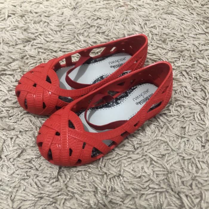 Sepatu anak mini melissa + jason wu original bekas