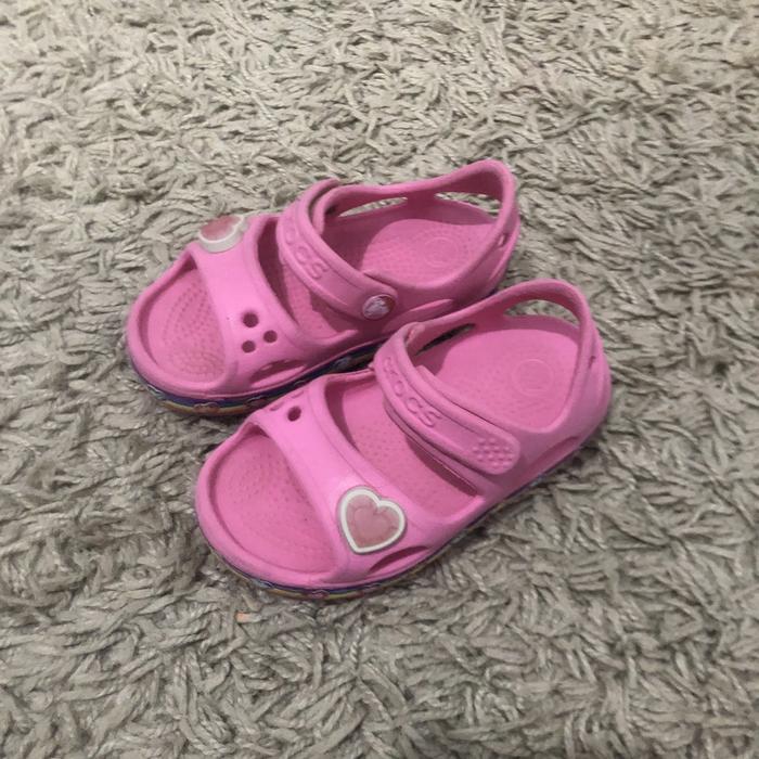 Sandal anak crocs original bekas