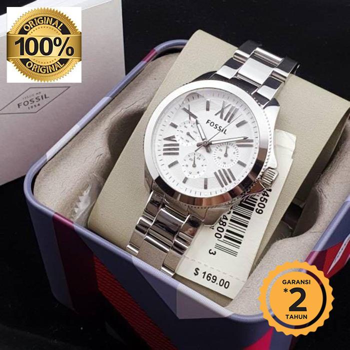 Jam F0SSIL AM4509 Silver 40mm 0riginal