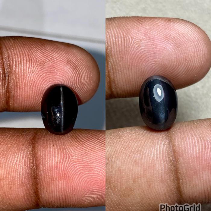Natural Silimanite cat eye batu mata kucing Silimanite cat's eye