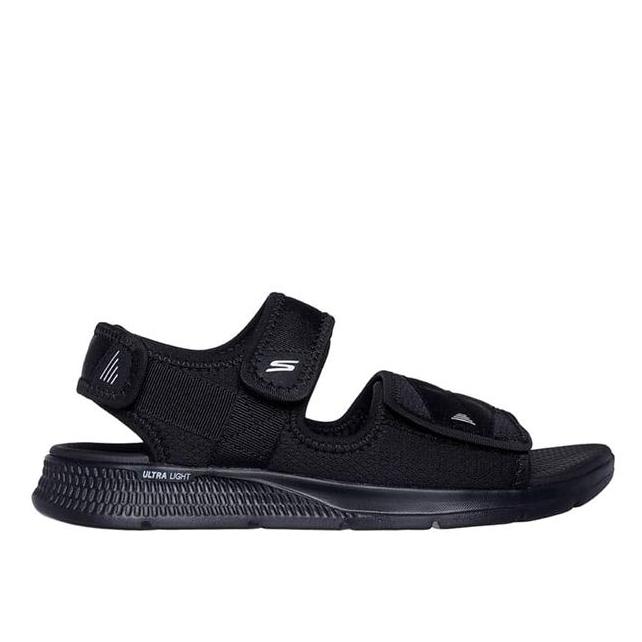 Skechers Go Consistent Men's Sandal - Blackk Original SKE229098BLK Sandal Pria Klasik dengan Tali Ku