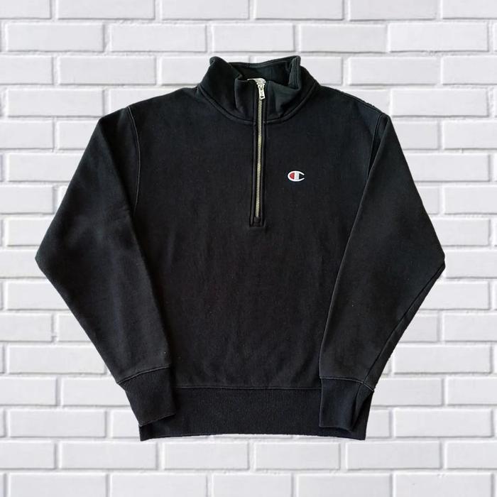 CREWNECK VINTAGE ZIPHALF CHAMPION , SIZE L (SECOND BRANDED) CN0142