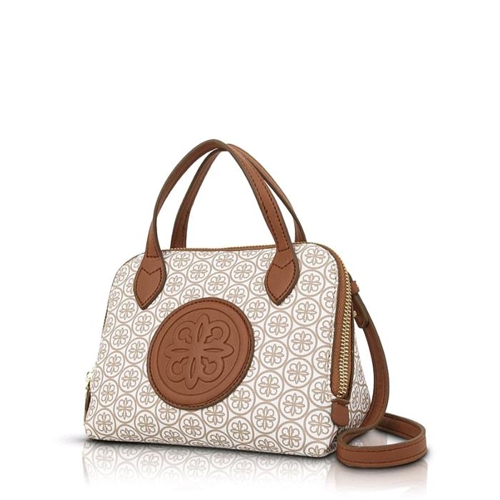 Mini Sling & Shoulder Bag Keyna Daisy (Monogram/Brown) - Les Catino Original