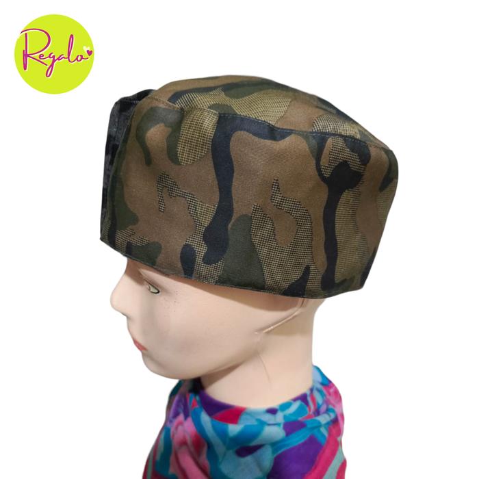 peci sholat pria dewasa | peci sholat jeans | topi sholat army