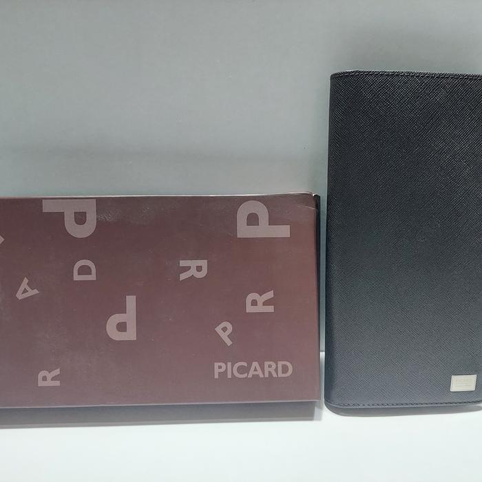 PICARD SAFFIANO MEN'S LONG LEATHER WALLET DOMPET PRIA ORIGINAL NEW PICARD