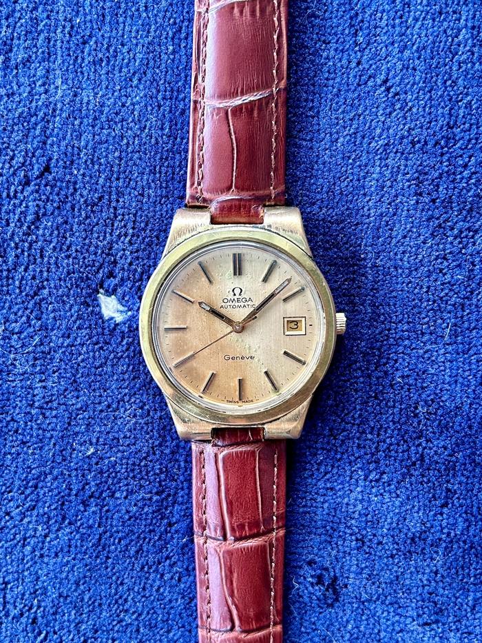 Jam Omega Automatic Geneve 166.0173 Caliber 1012 Original Swiss