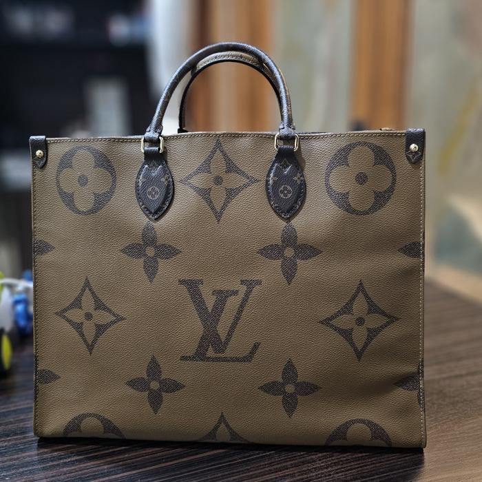 louis vuitton / LV monogram reverse on the go   GM original second pristine condition