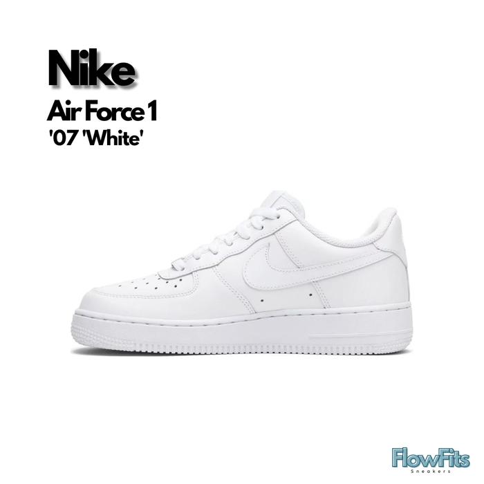 Nike Air Force 1 '07 'White' 315115-112 BNIB ORIGINAL Sneakers Pria Wanita UNISEX