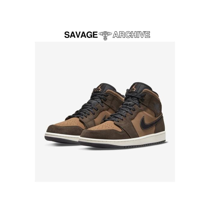 AIR JORDAN 1 MID SE DARK CHOCOLATE