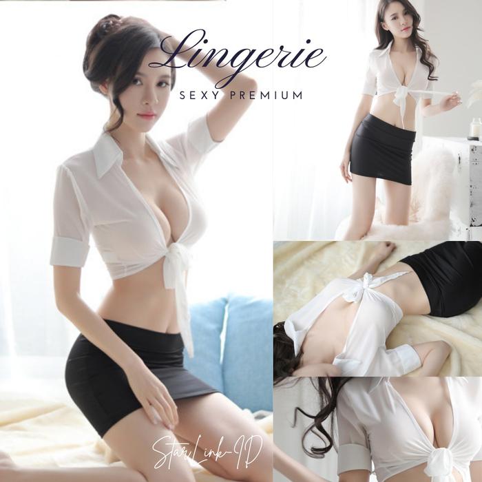 Longnight office professional wear hot sexy lingerie cosplay sekertaris sexy - CP093