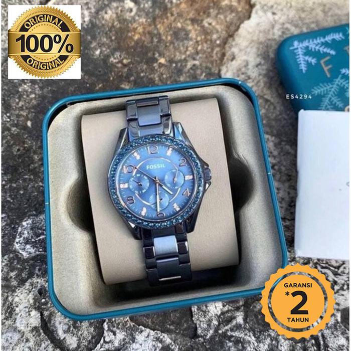 [ ORIGINAL ] Es4294 Riley Blue Dial 38mm