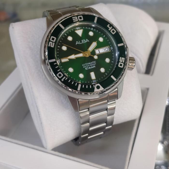 JAM TANGAN ALBA AUTOMATIC ORIGINAL ALBA AL4243 AL42 AL4243X1 AL4 JAM PRIA ORI AUTOMATIC AL4243