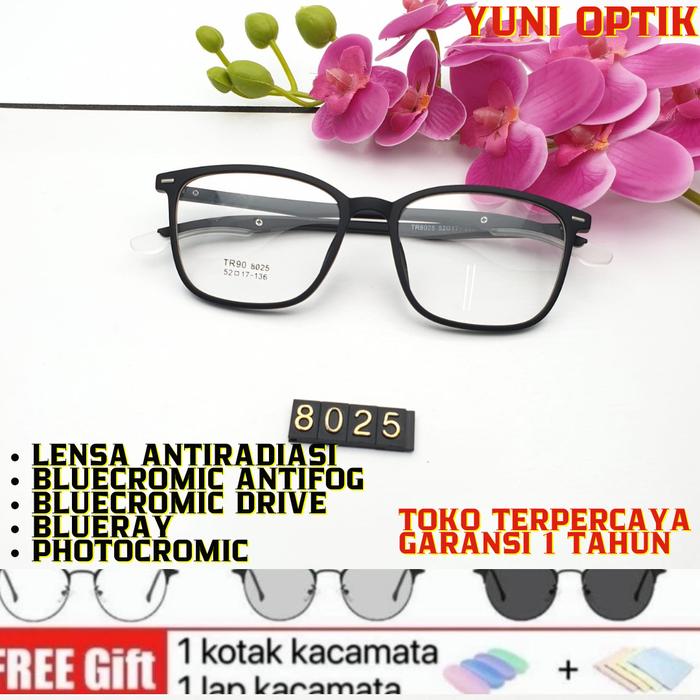 kacamata pria model sporty EAR-LOCK 8025 bahan TR
