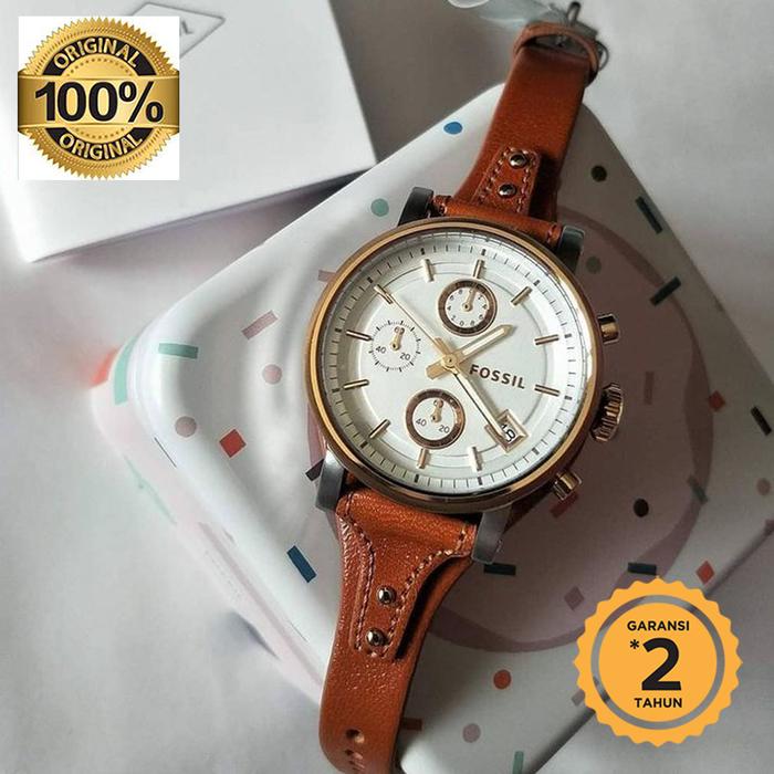 [ ORIGINAL ] Es3837 Boyfriend Leather 38mm