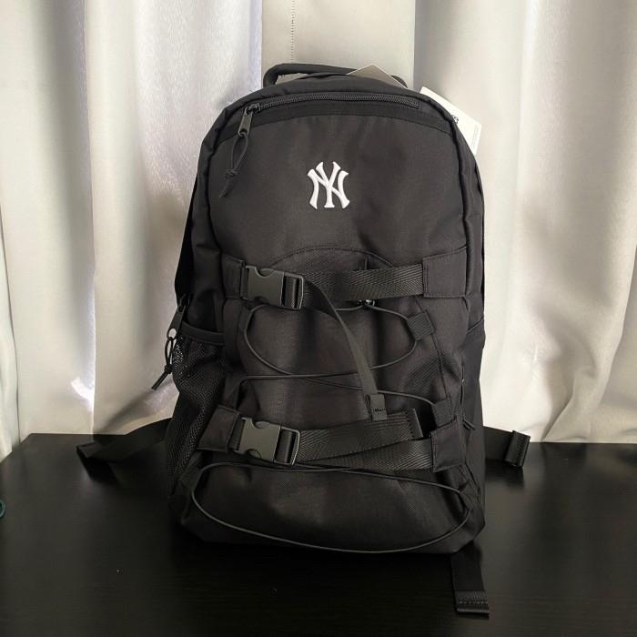MLB Backpack NY New York Yankees Black / Tas 100% Original