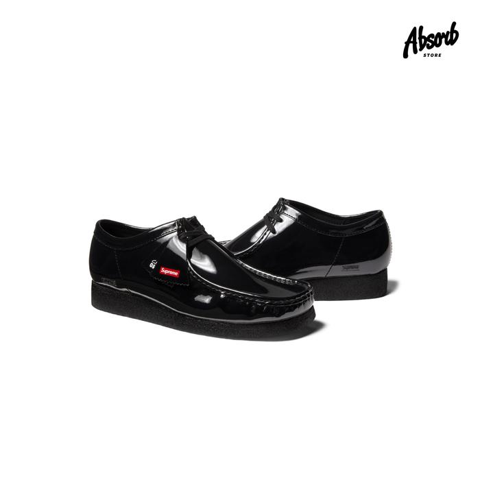 Clarks Originals Wallabee x Supreme “Patent Leather” (Black)