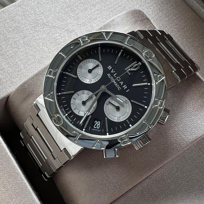 Jual JAM TANGAN BVLGARI AUTOMATIC CHRONO