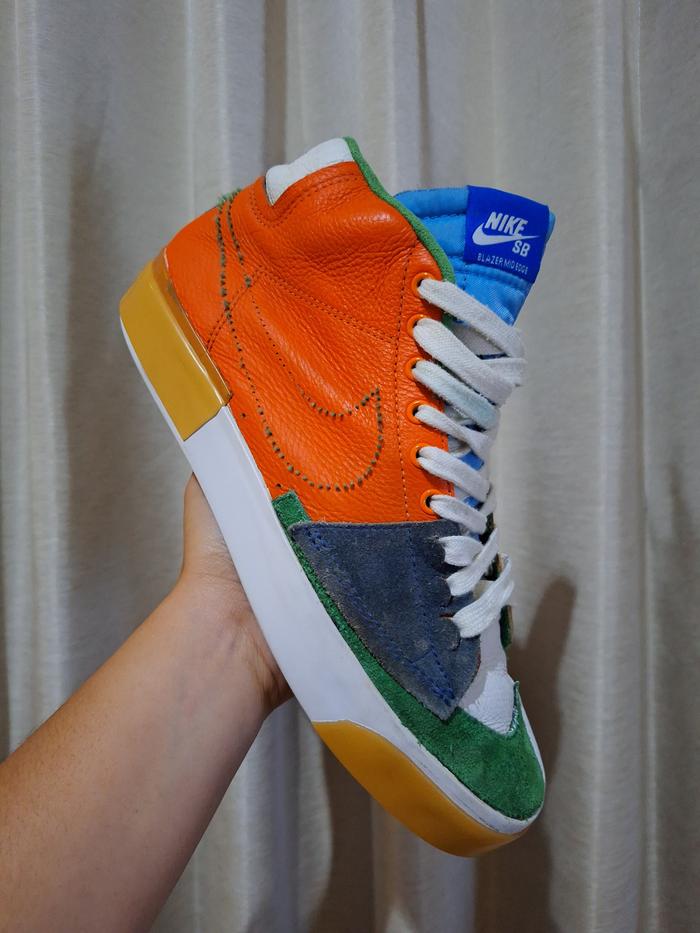 Nike SB Zoom Blazer Mid Edge Multicolor size 40.5